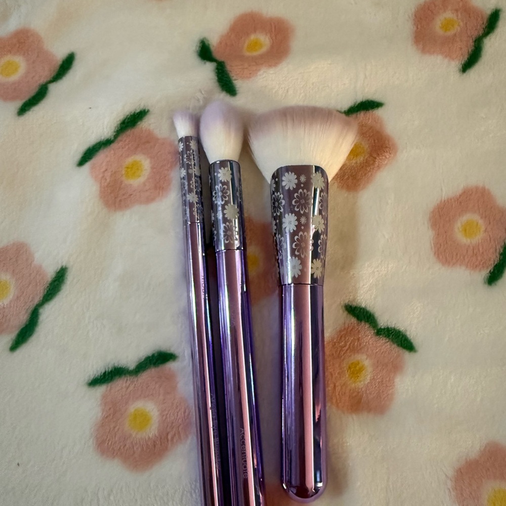 Floral Makeup Brush Set